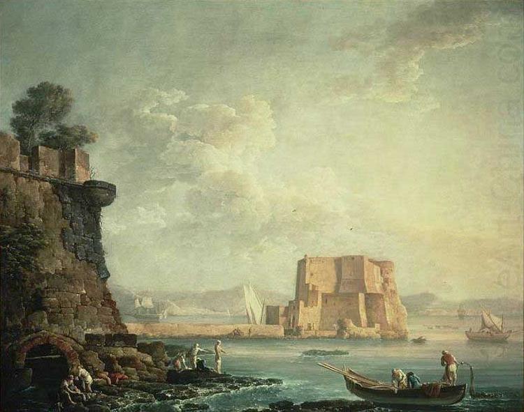 Carlo Bonavia Castel dell'Ovo, Naples china oil painting image